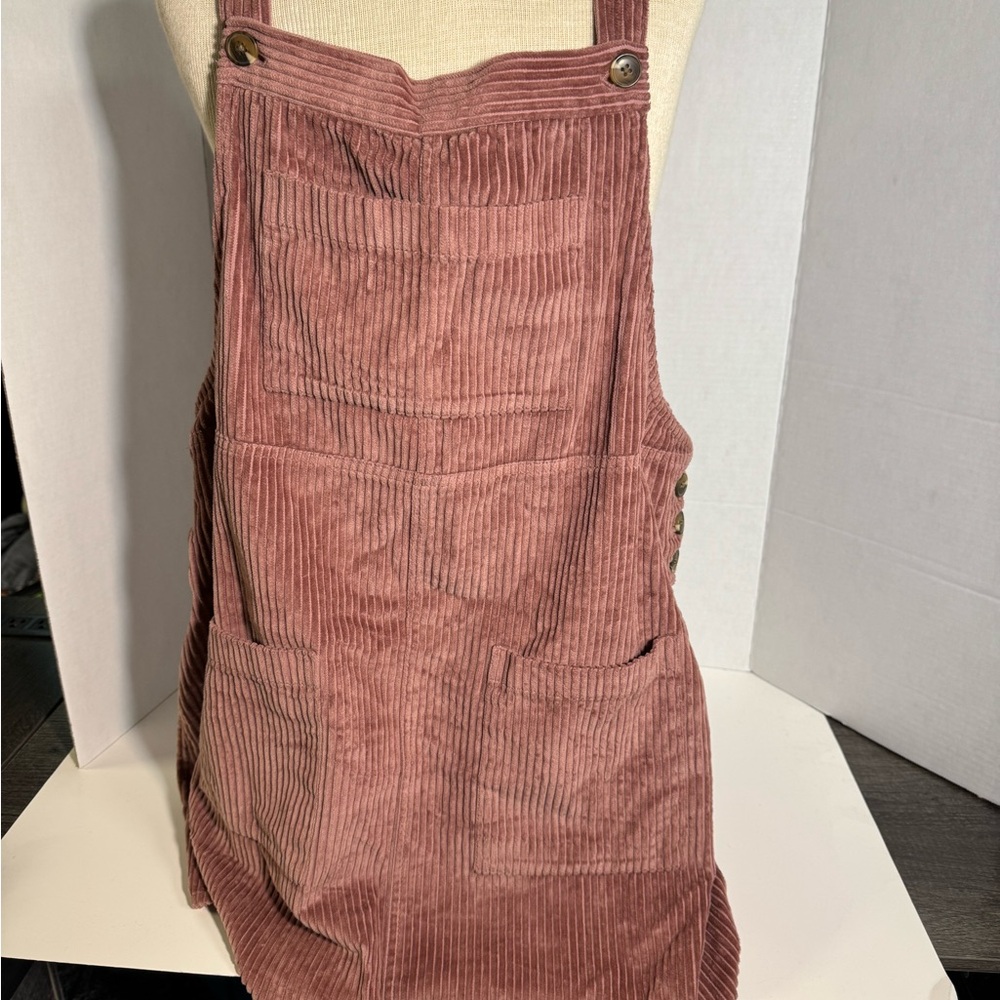 Wild Fable Corduroy Dress in Dusty Pink